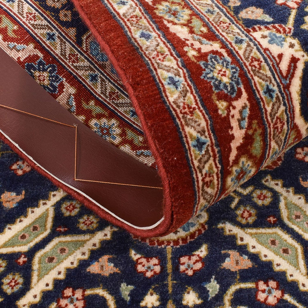 Läufer Perser - Ghom - Royal - 192 x 54 cm - dunkelbeige