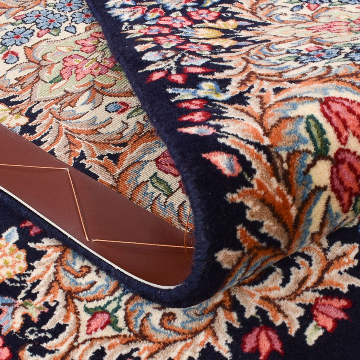 Perserteppich - Royal - Royal - 236 x 150 cm - dunkelblau