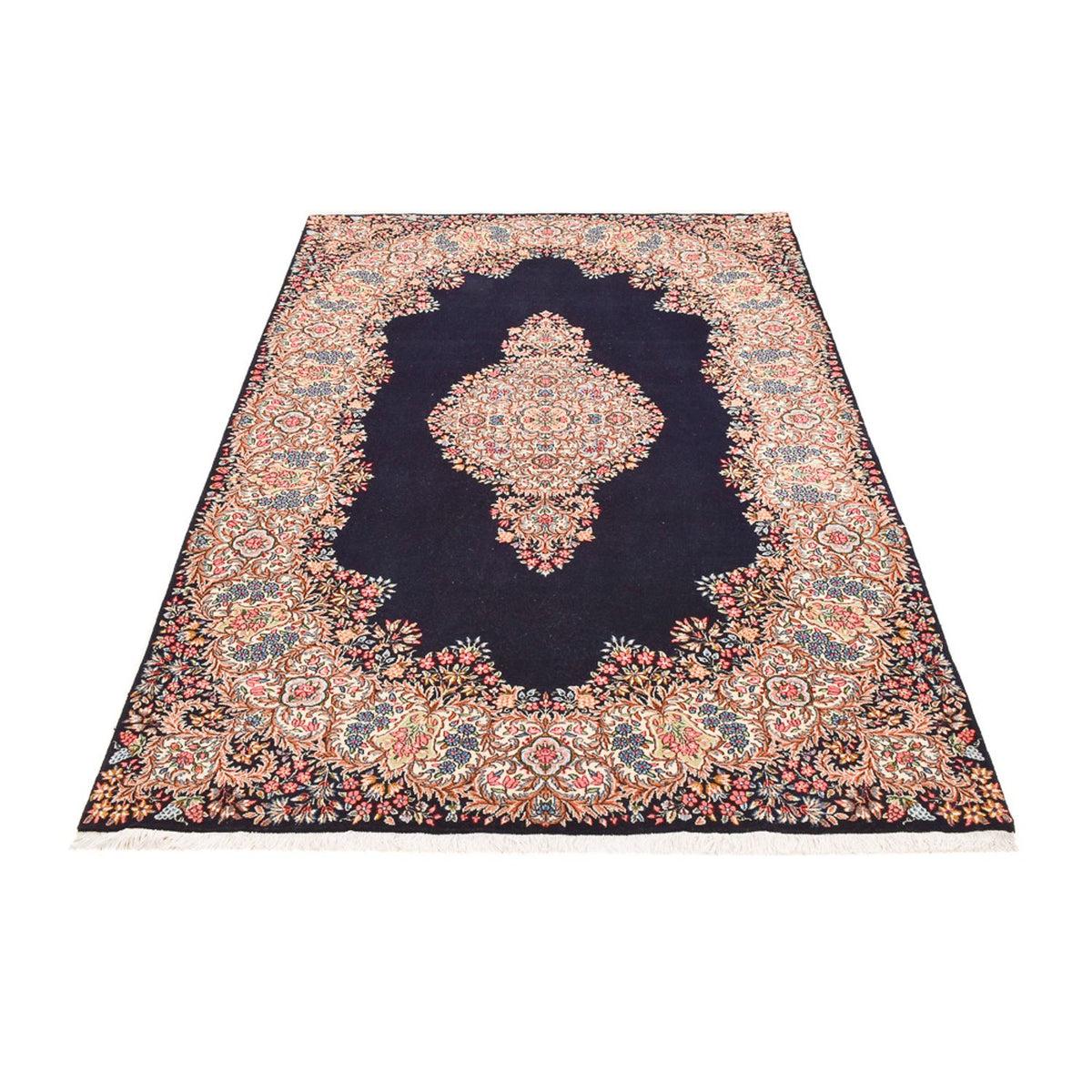 Perserteppich - Royal - Royal - 236 x 150 cm - dunkelblau