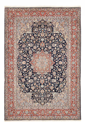 Perserteppich - Royal - 300 x 198 cm - dunkelblau