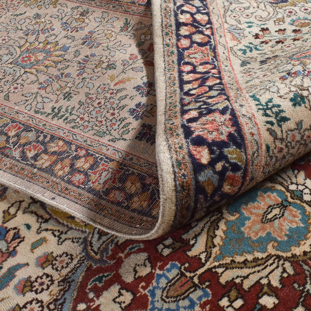 Perserteppich - Täbriz - Royal - 389 x 306 cm - sand