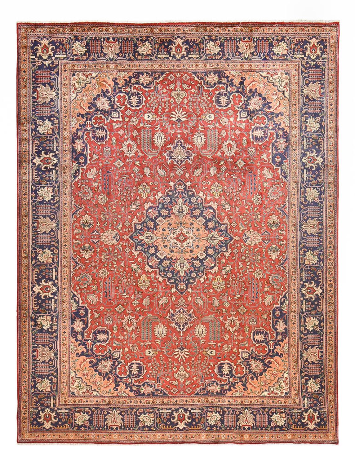Perserteppich - Täbriz - Royal - 396 x 304 cm - rot