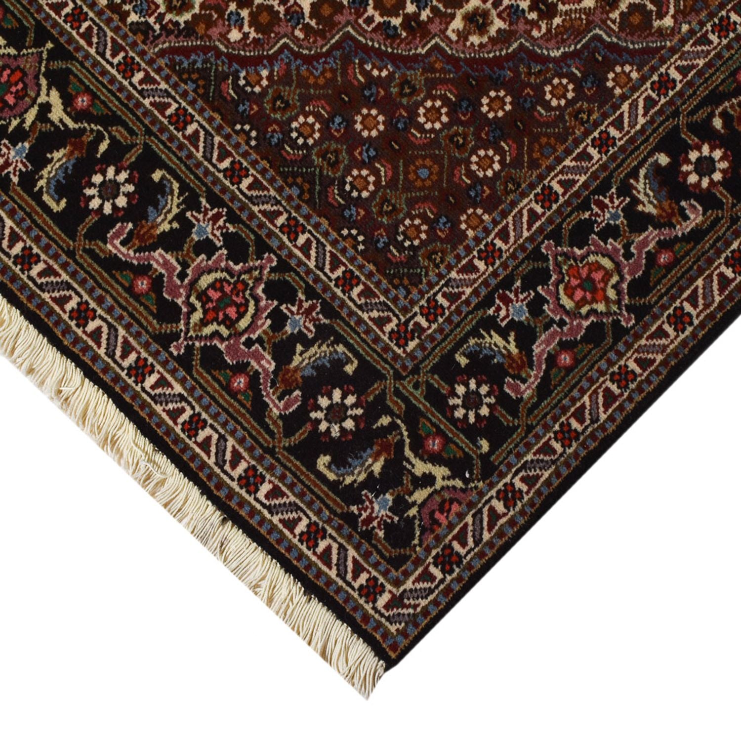 Perserteppich - Täbriz - Royal - 204 x 150 cm - dunkelbraun