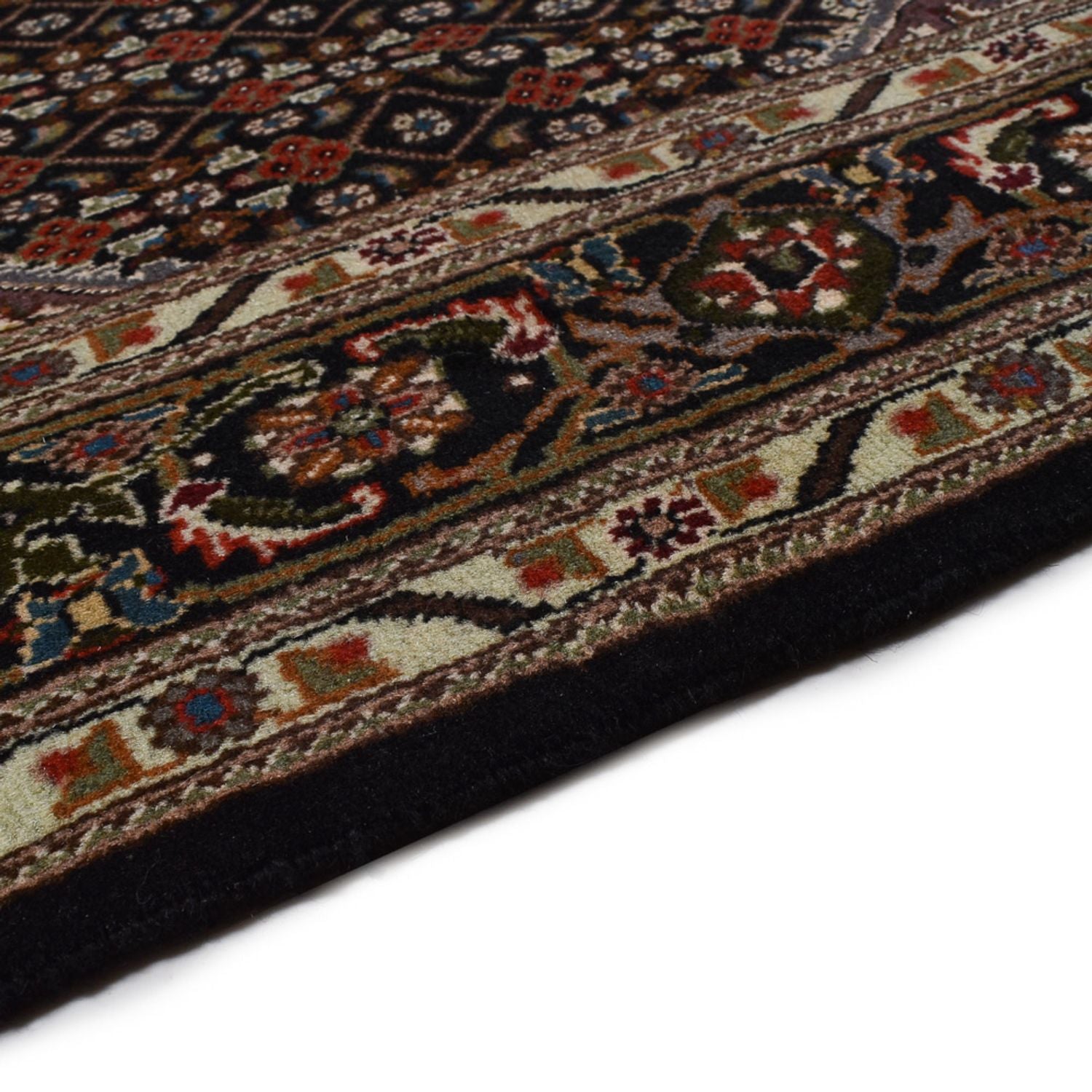Perserteppich - Täbriz - Royal - 210 x 152 cm - dunkelbraun
