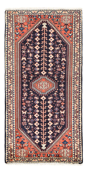 Perserteppich - Nomadic - 123 x 62 cm - bordeauxrot