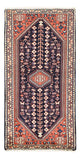 Perserteppich - Nomadic - 123 x 62 cm - bordeauxrot