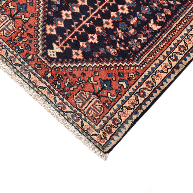 Perserteppich - Nomadic - 123 x 62 cm - bordeauxrot