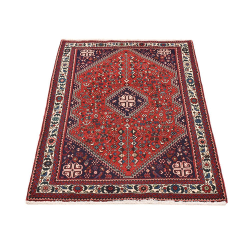 Perserteppich - Nomadic - 158 x 108 cm - rot