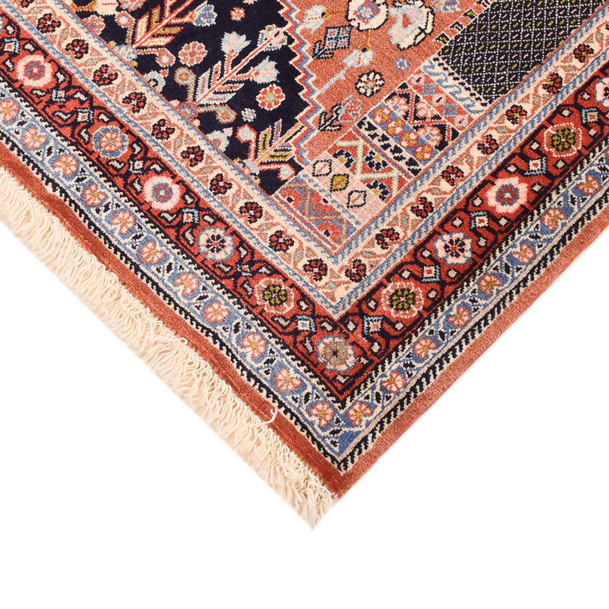 Gabbeh Teppich - Kaschkuli Perser - 160 x 112 cm - hellrot