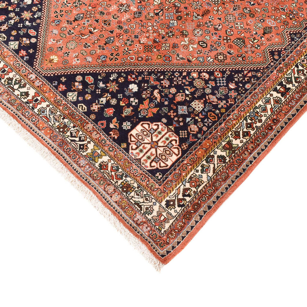 Gabbeh Teppich - Kaschkuli Perser - 218 x 159 cm - hellrot