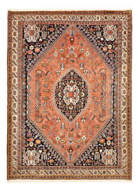 Gabbeh Teppich - Kaschkuli Perser - 202 x 152 cm - hellrot