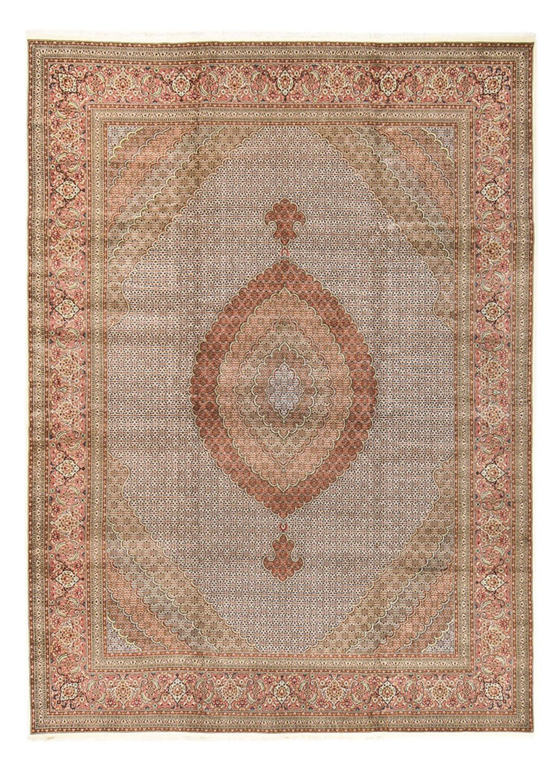 Perserteppich - Täbriz - Royal - 502 x 350 cm - hellbeige