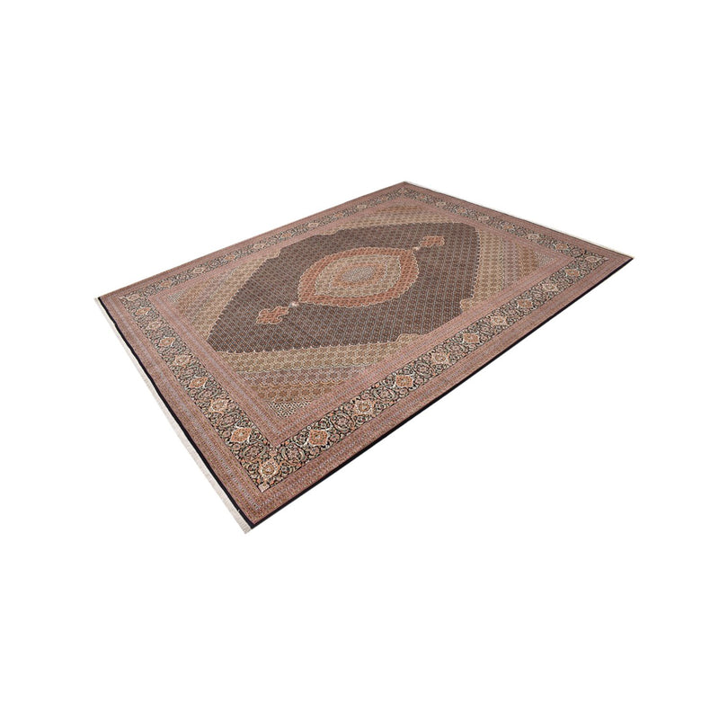Perserteppich - Täbriz - Royal - 394 x 302 cm - dunkelbeige