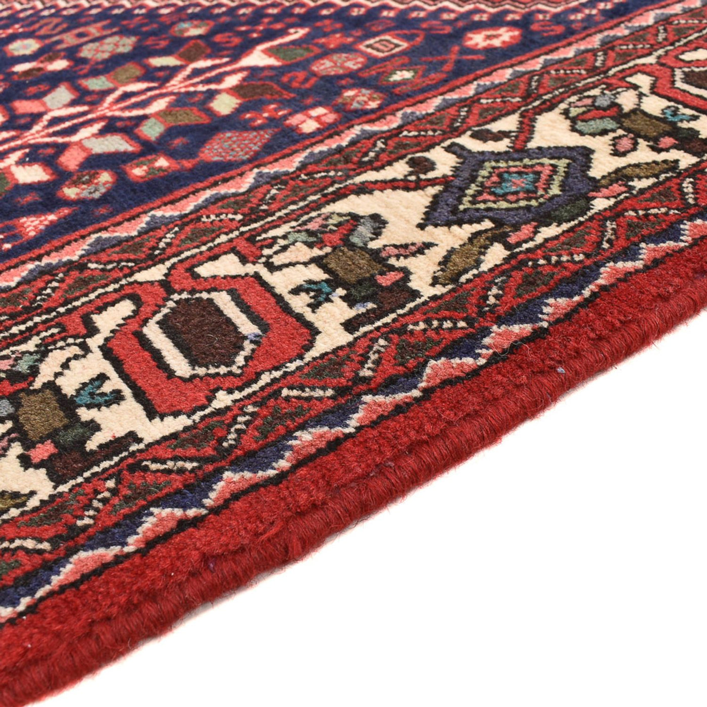 Perserteppich - Nomadic quadratisch  - 208 x 199 cm - rot