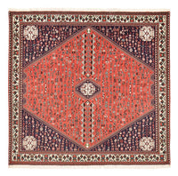 Perserteppich - Nomadic quadratisch  - 199 x 198 cm - rot