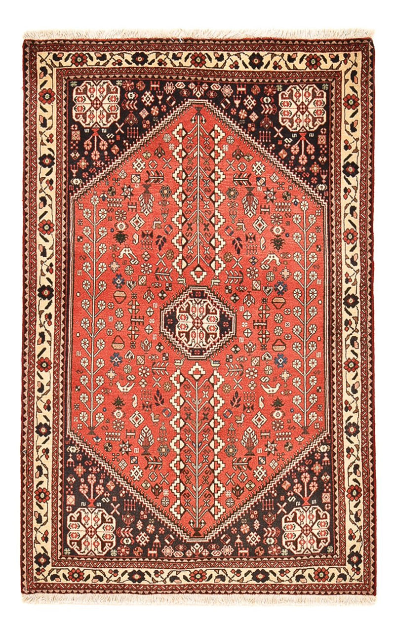 Perserteppich - Nomadic - 160 x 103 cm - rot
