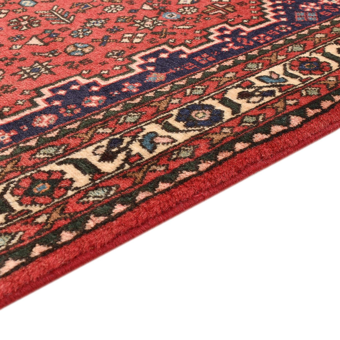 Perserteppich - Nomadic - 144 x 102 cm - rot