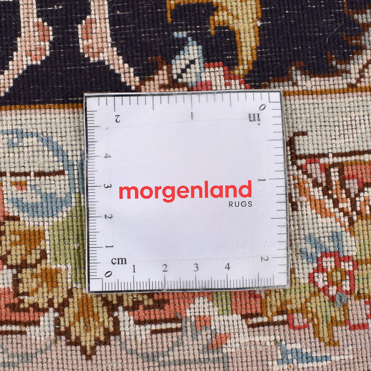 Läufer Perser - Täbriz - Royal - 288 x 69 cm - dunkelblau