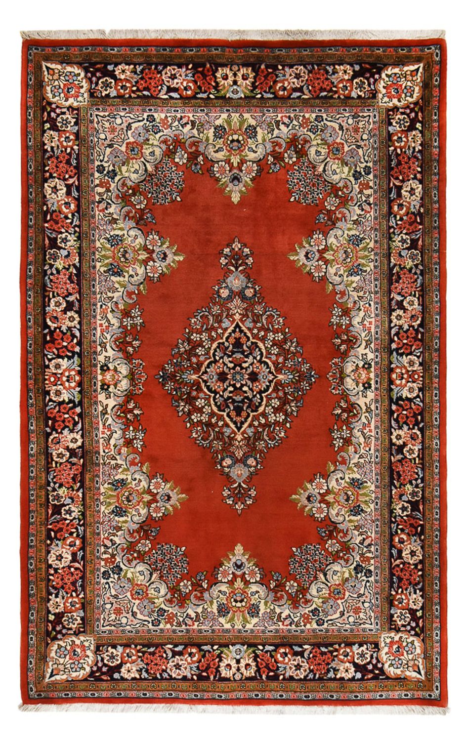Perserteppich - Ghom - Royal - 219 x 139 cm - rot