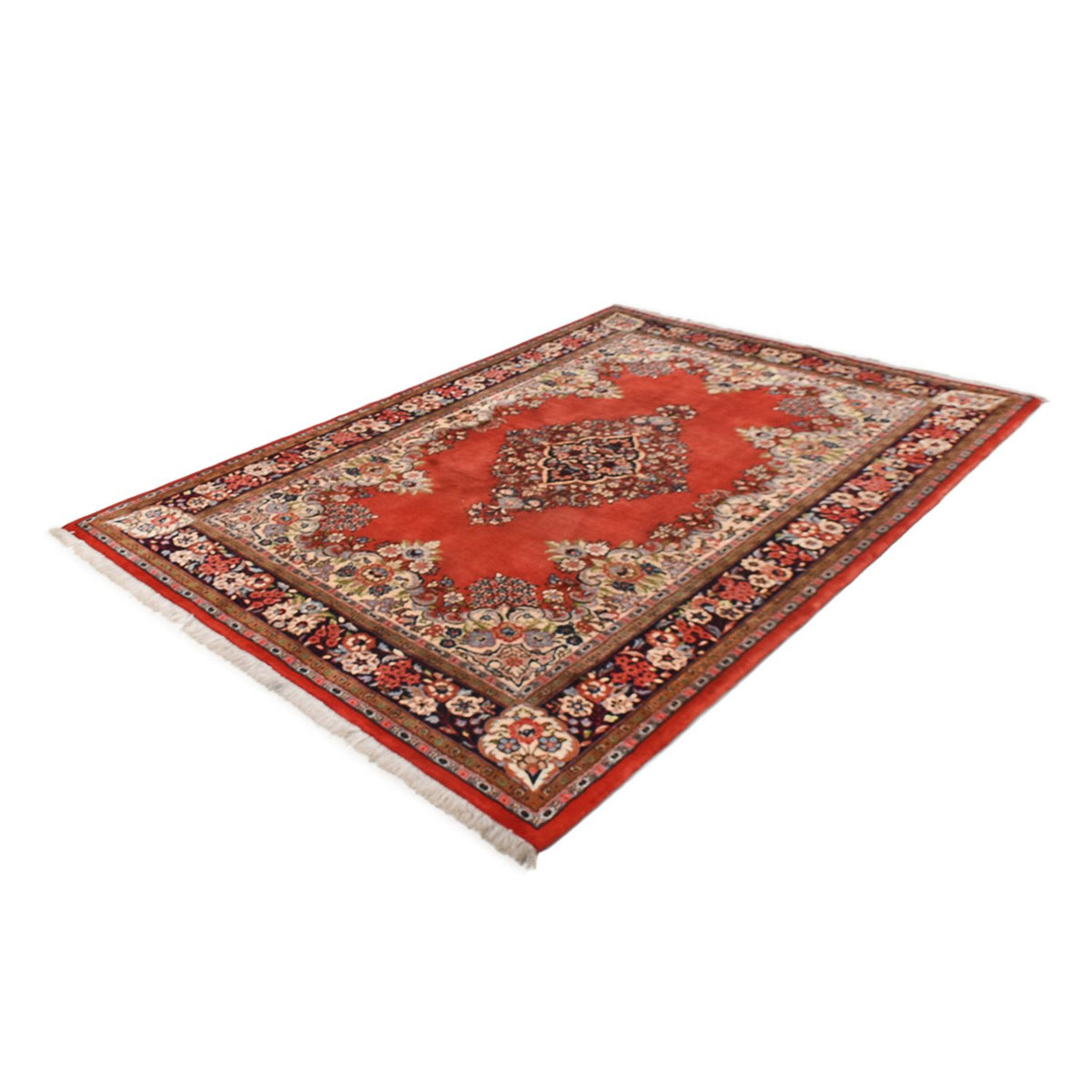 Perserteppich - Ghom - Royal - 219 x 139 cm - rot