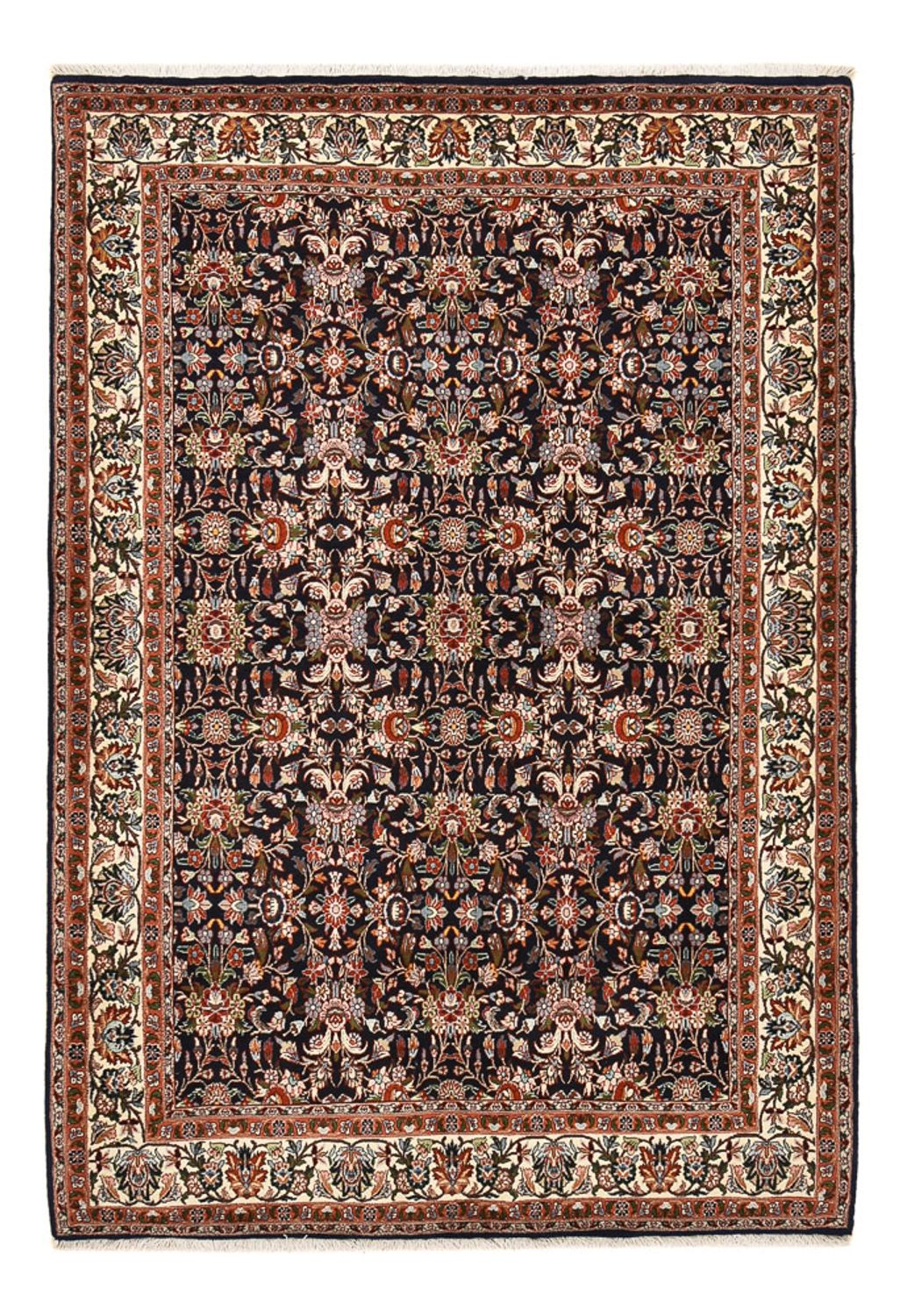 Perserteppich - Bidjar - 215 x 145 cm - dunkelbeige