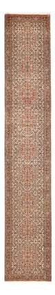 Läufer Perser - Bidjar - 400 x 72 cm - dunkelbeige