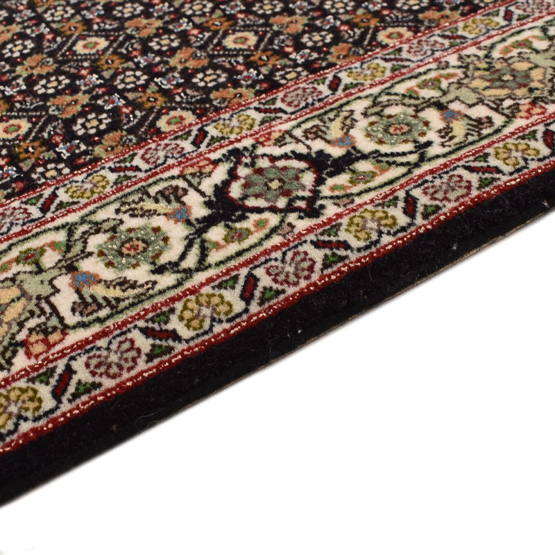 Läufer Perser - Täbriz - Royal - 396 x 82 cm - dunkelbeige