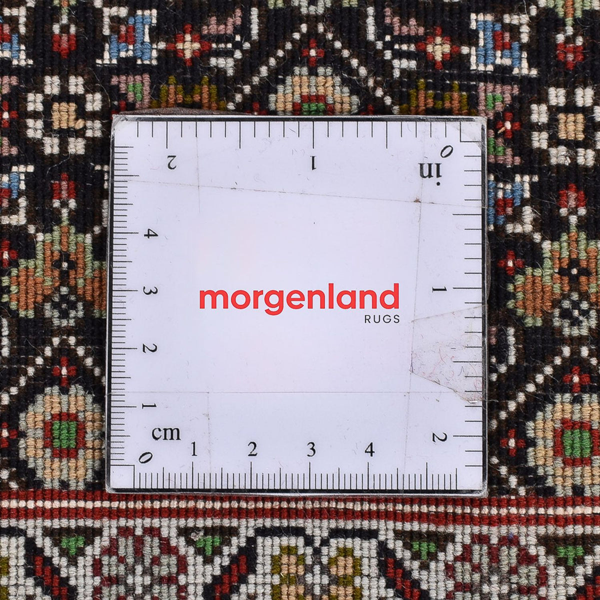 Läufer Perser - Täbriz - Royal - 390 x 82 cm - dunkelbeige