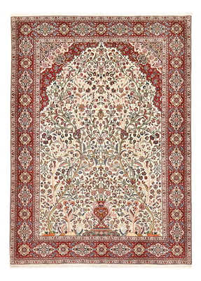 Perserteppich - Täbriz - Royal - 250 x 178 cm - creme