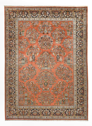 Perserteppich - Royal - Royal - 410 x 303 cm - rot