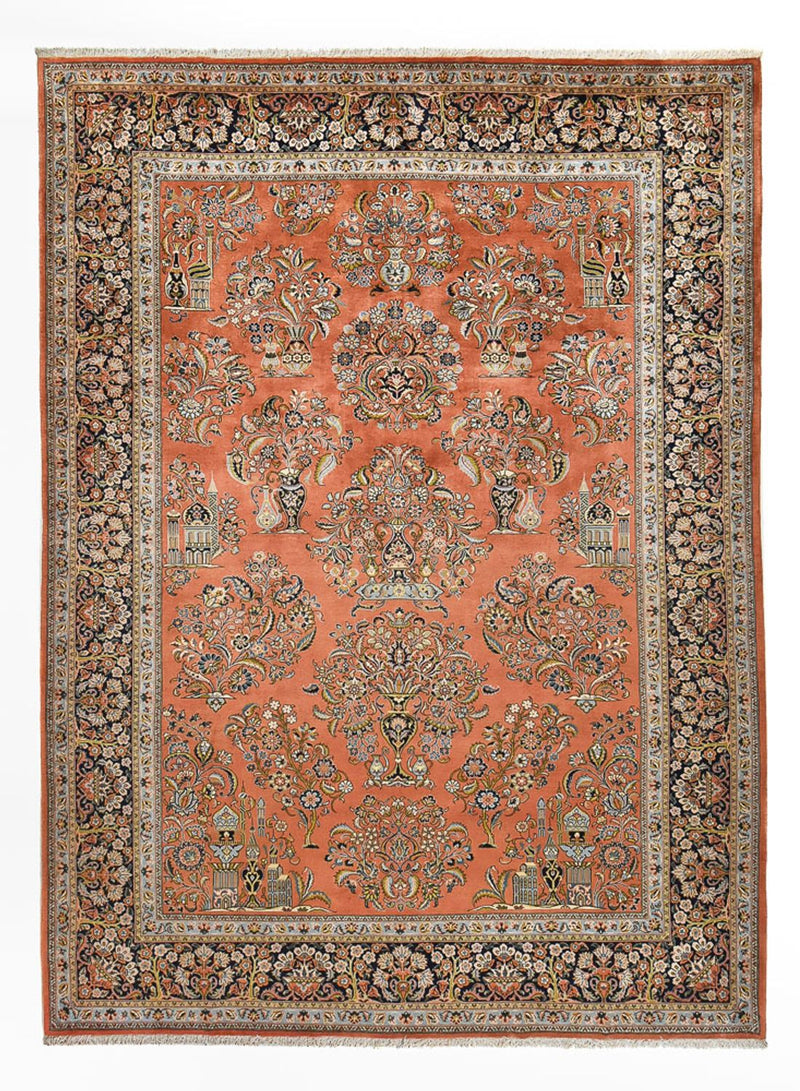 Perserteppich - Royal - Royal - 410 x 303 cm - rot