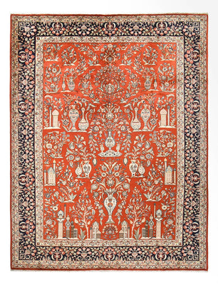 Perserteppich - Royal - Royal - 399 x 303 cm - rot
