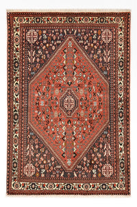Perserteppich - Nomadic - 144 x 104 cm - rot