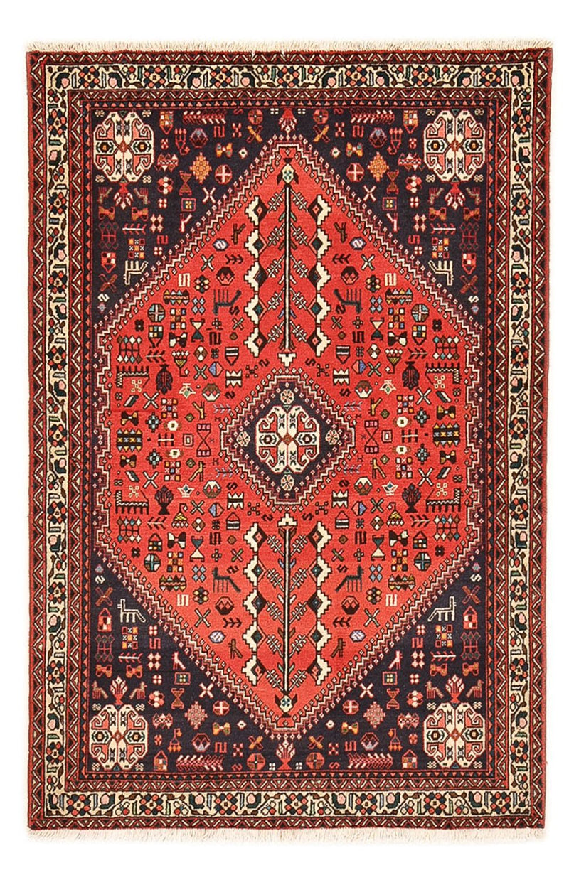 Perserteppich - Nomadic - 148 x 98 cm - rot