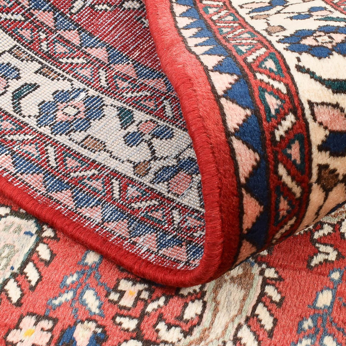 Perserteppich - Nomadic - 150 x 100 cm - rot