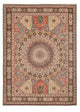 Perserteppich - Täbriz - Royal - 396 x 298 cm - dunkelbeige