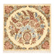 Perserteppich - Royal - 52 x 51 cm - mehrfarbig