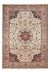 Täbriz - 40 Raj Teppich 245x345cm - Perserteppich - Rechteckig / Sand / 245 x 345 cm Rechteckig