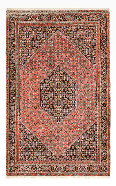 Bidjar - Zanjan Teppich 157x255cm - Perserteppich - rost