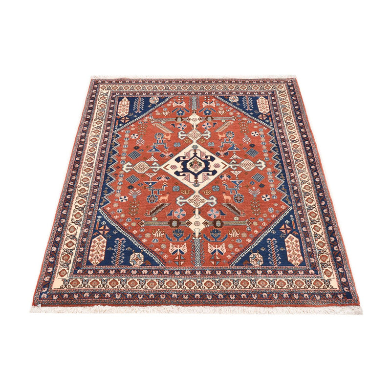 Gabbeh Teppich - Kaschkuli Perser - 157 x 113 cm - mehrfarbig