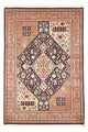Gabbeh Teppich - Kaschkuli Perser - 205 x 144 cm - dunkelblau