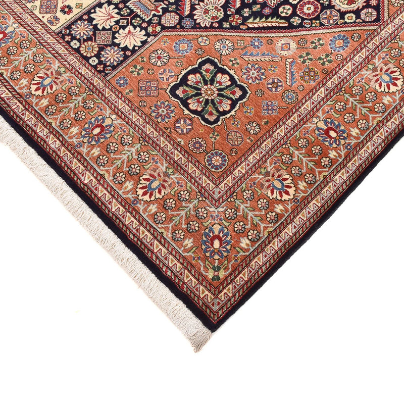 Gabbeh Teppich - Kaschkuli Perser - 205 x 144 cm - dunkelblau