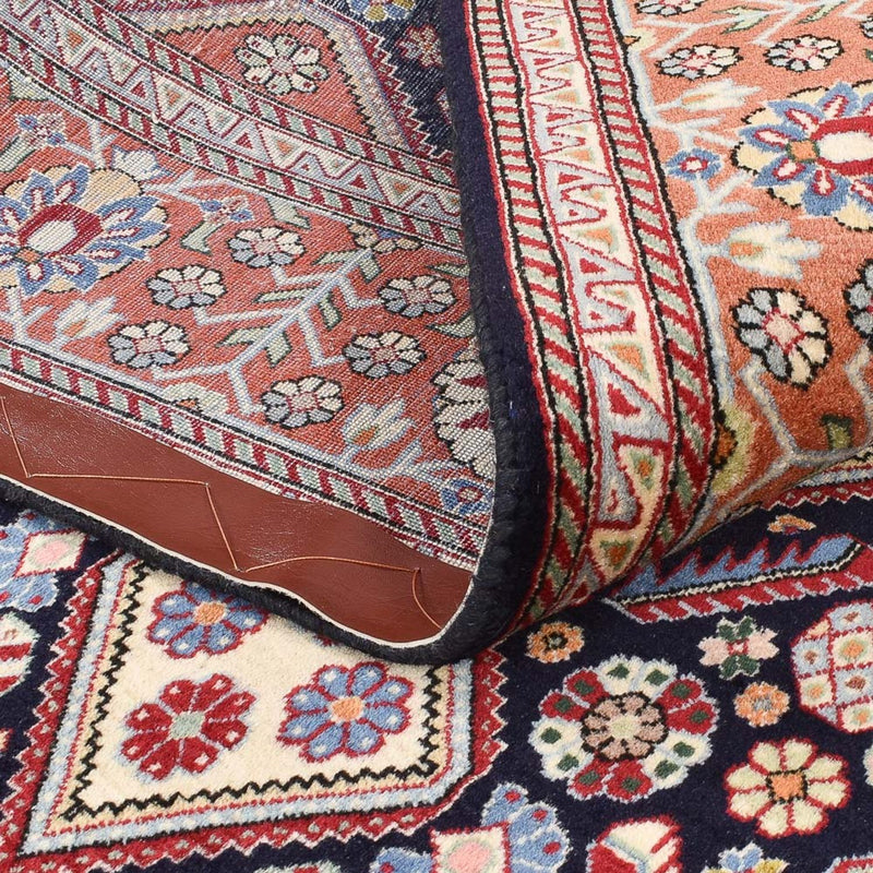Gabbeh Teppich - Kaschkuli Perser - 205 x 144 cm - dunkelblau