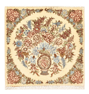 Perserteppich - Royal - 53 x 53 cm - mehrfarbig