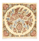 Perserteppich - Royal - 53 x 53 cm - mehrfarbig