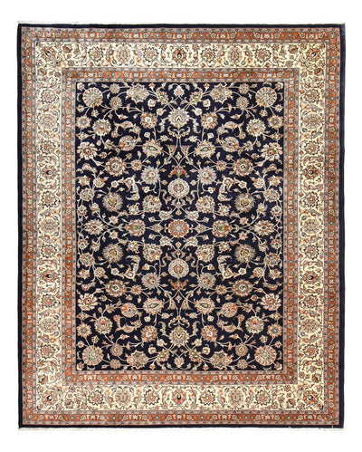 Maschad Teppich 302x387cm - Perserteppich - dunkelblau