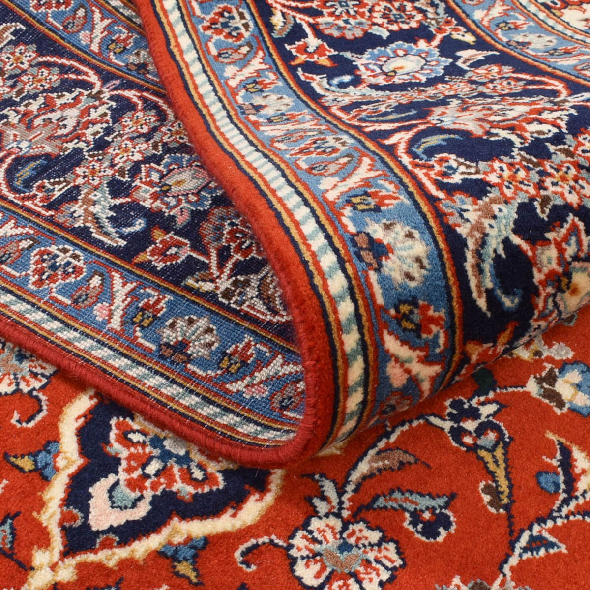 Perserteppich - Keshan - 220 x 141 cm - rot