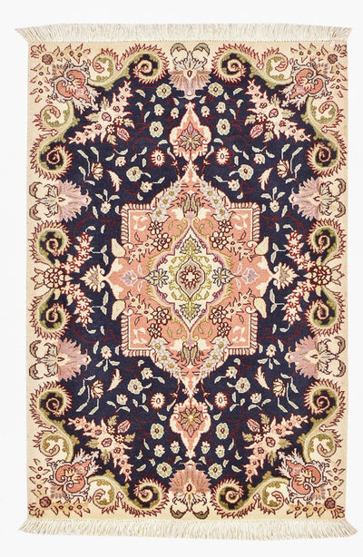 Täbriz - 50 Raj Teppich 60x92cm - Perserteppich
