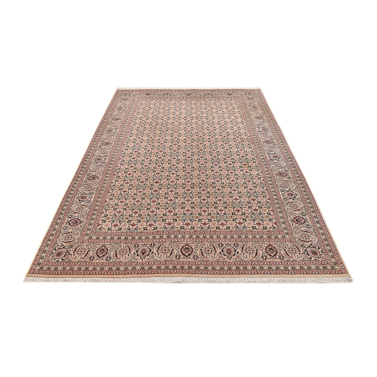 Perserteppich - Täbriz - Royal - 297 x 200 cm - lachs