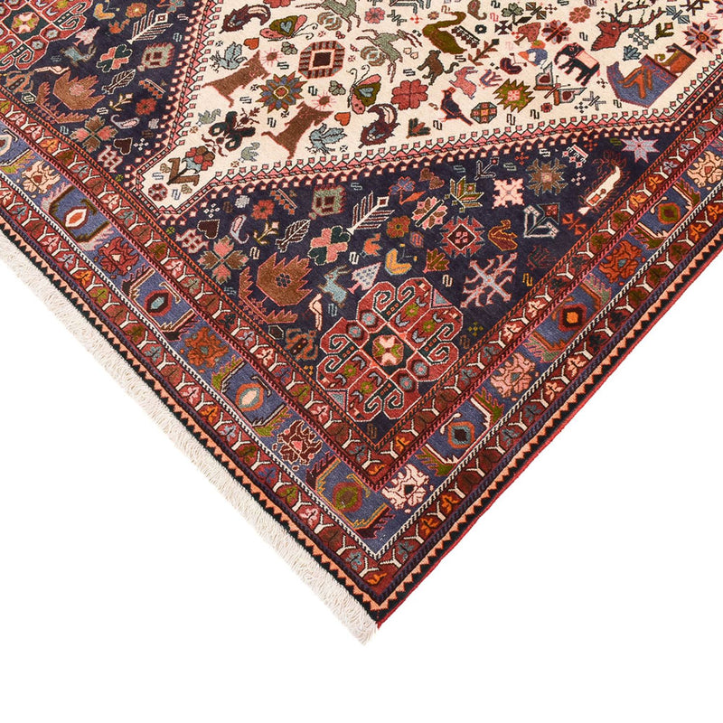 Gabbeh Teppich - Kaschkuli Perser - 252 x 156 cm - mehrfarbig